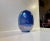Mirror glazed vase in an organic Egg shape. The high-gloss glaze is constantly changing colors depending on the light. It...