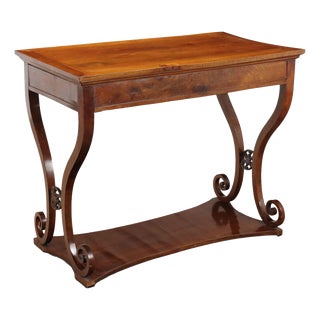 Empire Desk in Walnut For Sale