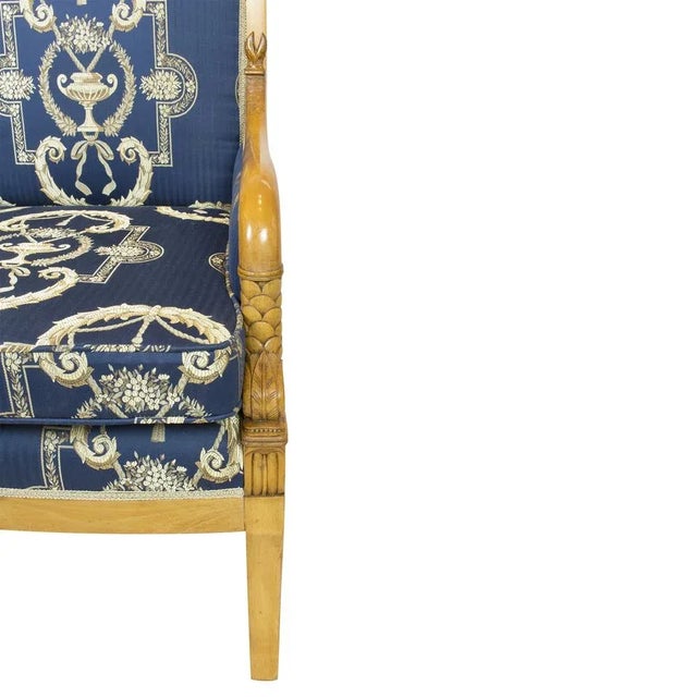 Wood Set of Antique Biedermeier Chairs in Beech For Sale - Image 7 of 9