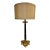 Contemporary Hollywood Regency Palm Tree Table Lamp With Shade For Sale