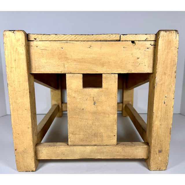 1920s Primitive Shoe Shine Bootblacks Stand For Sale - Image 4 of 16
