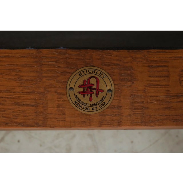 Stickley Mission Oak Arts & Crafts Side Chair For Sale - Image 18 of 18