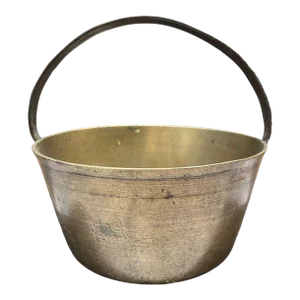 Circa 1800 Georgian, Heavy Antique, English Bronze Jam/Preserve Cooking Pot
