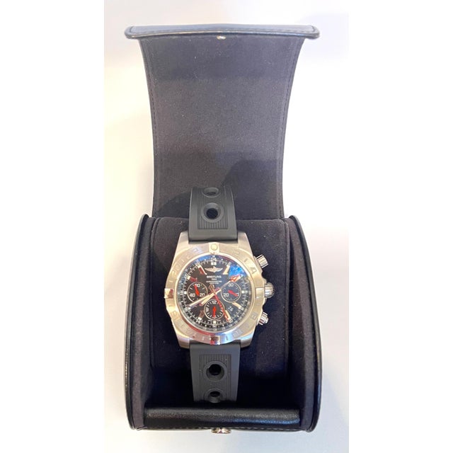 Breitling Super Avenger Chrono Limited Edition Black PVD Steel Rare, 4004422 For Sale - Image 11 of 18