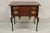 Vintage Queen Anne Style Mahogany Lowboy 4 Drawer Silverware Chest For Sale - Image 10 of 10