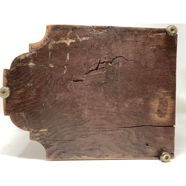 18th C Mahogany Inlaid Knife Box Converted to Stationary Box in 19th C. For Sale - Image 4 of 11
