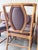 Mid-Century Modern Vintage Rattan Armchairs - Medallion Back - Set of 8 For Sale - Image 3 of 6