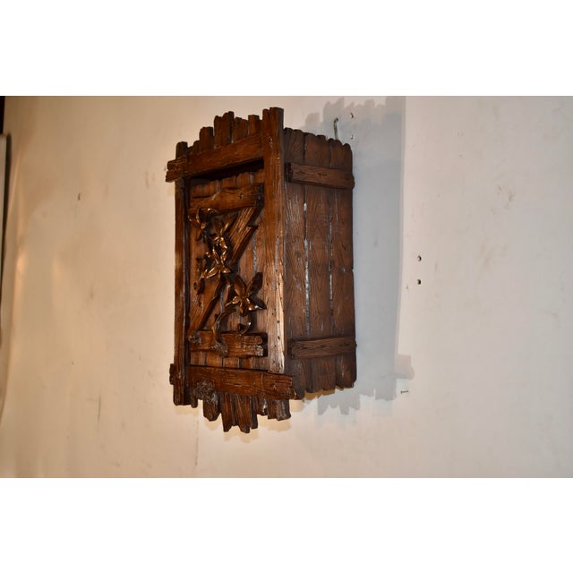 19th Century 19th Century Black Forest Hanging Wall Box For Sale - Image 5 of 8