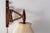 Vintage Scissor Wall Lamp with Adjustable Wooden Arm, 1970s For Sale - Image 9 of 11