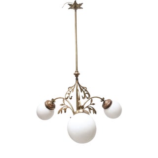 Vintage Art Nouveau Lamp For Sale