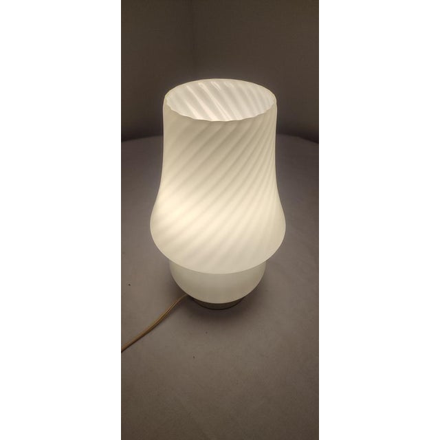 Muranos Mushroom Table Lamp, Italy, 1970s For Sale - Image 4 of 17