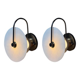 In the Style Hokku Design Modern Sconces, Pair For Sale