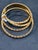 Vintage Eternity Bangle Bracelet 21 Karat Yellow Gold 53 Grams, Set of 4 Churi For Sale In New York - Image 6 of 18