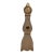 Vintage Swedish Mora Longcase Clock, Gustavian Style, Cream & Gilt For Sale