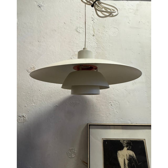 Metal Pendant Lamp by Henningsen for Louis Poulsen, 1960s For Sale - Image 7 of 7