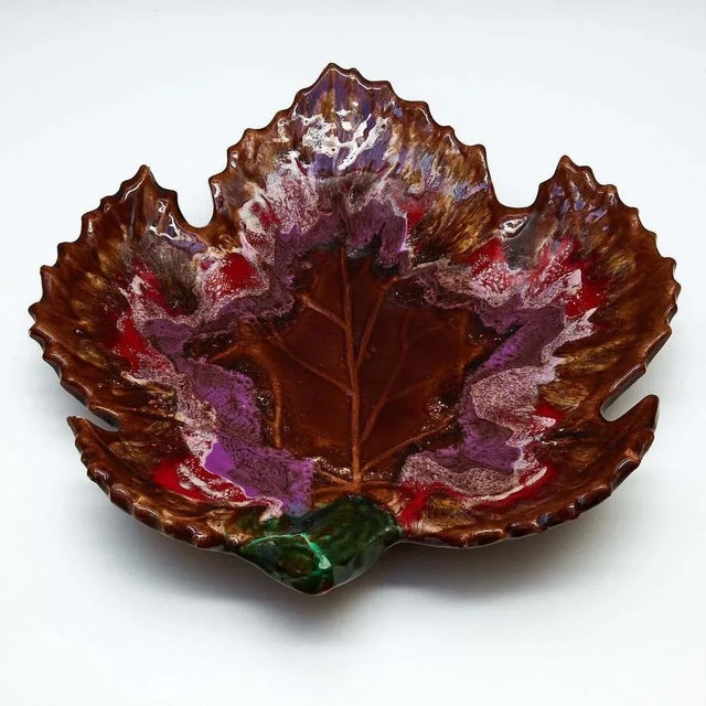 Ceramic Plate Aegitna Vallauris. Manufactured in France, circa 1960. In original condition with minor wear consistent of...