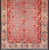 Textile Ntricate Vintage Khotan Rug With Sub-Geometric Design in Reds and Light Blue For Sale - Image 7 of 10
