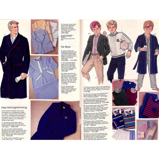 Paper Brooks Brothers Fall 1988 Selections for Men, Women, and Boys Catalog For Sale - Image 7 of 18