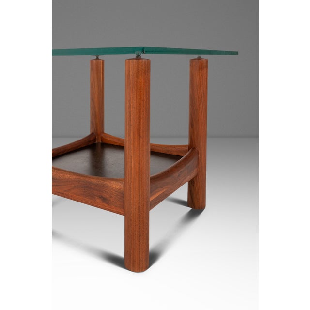 Set of Two (2) Tubular Glass-Top End Tables After Adrian Pearsall for Craft Associates, C. 1960s For Sale - Image 10 of 18