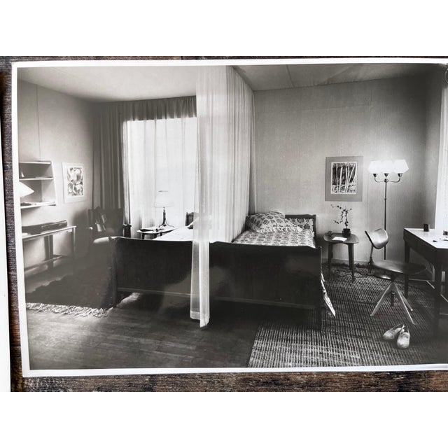 Black Original Photos of Scandinavian Furniture, Sweden, 1951, Set of 18 For Sale - Image 8 of 10