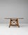 20th Century Belgian Brutalist Wooden Dining Table With Carved Base For Sale - Image 16 of 18
