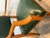 1940s Pair of oak and leather armchairs by De Coene Frères For Sale - Image 10 of 12