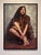 Remember When by Matt Talbert | Oil on panel Portrait of a seated woman with bare feet. For Sale