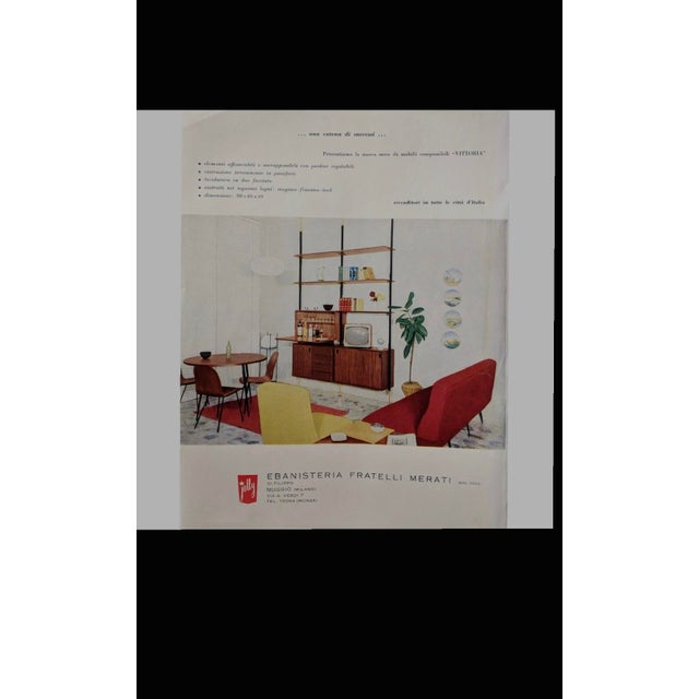 Jolly Modular Bookcase by Ebanisteria F.lli Merati, 1960s For Sale - Image 12 of 18