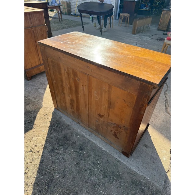 19th Century Louis Philippe Burl Walnut Chest of Drawer / Commodes For Sale - Image 9 of 11