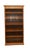Regency Sheraton Open Front Walnut Bookcases, Set of 2 For Sale