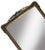 Wood Small 1940s Gold Framed Wall Mirror For Sale - Image 7 of 7