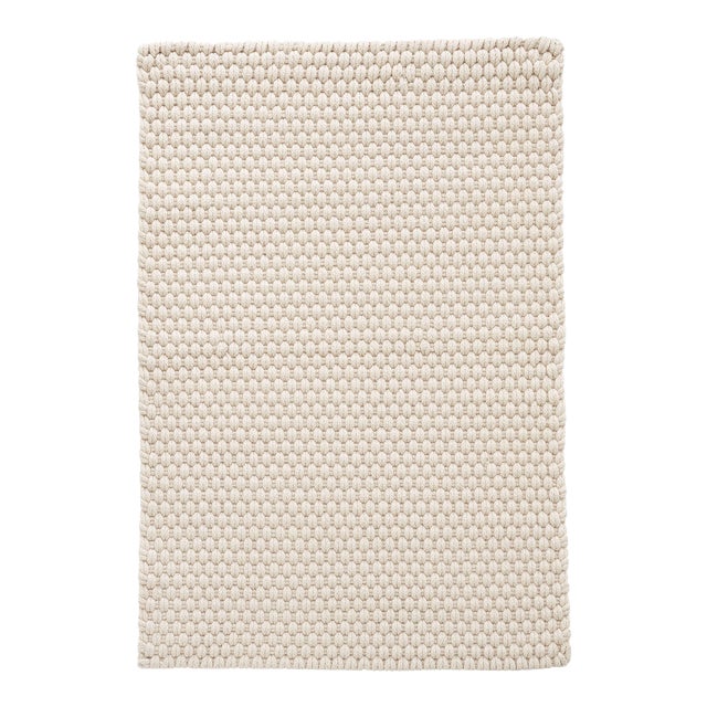Dash & Albert by Annie Selke Rope Ivory Indoor/Outdoor Rug, 7' 6" x 9' 6" For Sale