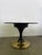 1950s Round Table in Mahogany and Brass, 1950 For Sale - Image 5 of 6