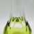 Mid-Century Modern Mid-Century Modern Hand-Blown Green Cut-to-Clear Crystal Osram Decanter with Stopper from Val St. Lambert, 1950s For Sale - Image 3 of 14