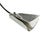 Artemide Glass and Chrome Pated Metal Melissa Pendant Light by Toni Cordero for Artemide, 1990s For Sale - Image 4 of 18