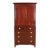 Baker Furniture Federal Mahogany Armoire Dresser or Linen Press For Sale