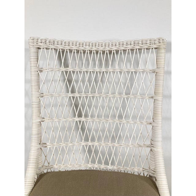 Contemporary Water Mill Garden Side Chair by McGuire of San Francisco For Sale - Image 3 of 7