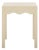 Litith Square Wave Accent Table in Sand For Sale