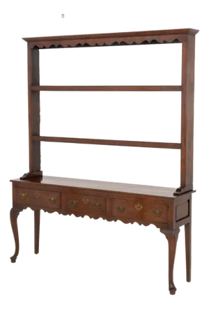 Welsh Oak Dresser With Cabriole Legs, 19th Century
