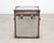 Campaign Timothy Oulton Steel and Leather London Steamer Hat Trunk For Sale - Image 3 of 18
