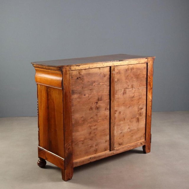 19th Century Louis Philippe Walnut Chest of Drawers, Italy For Sale - Image 11 of 12