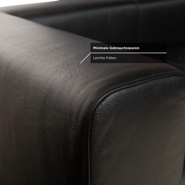 Black Leather Daybed from Ligne Roset For Sale - Image 5 of 12