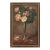 Illegibly Signed Still Life of Roses Oil, 1930 For Sale