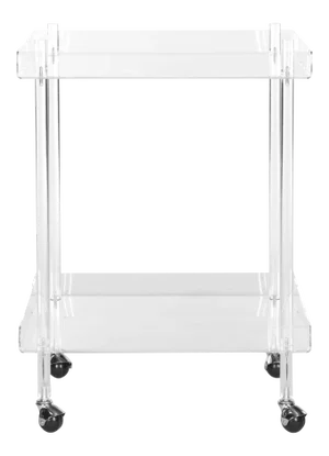 Acrylic Kitchen Cart in Clear