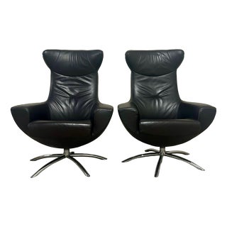 Set of Vintage Baloo Chair and Ottoman by Hjellegjerde, 2010s For Sale