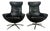 Set of Vintage Baloo Chair and Ottoman by Hjellegjerde, 2010s For Sale