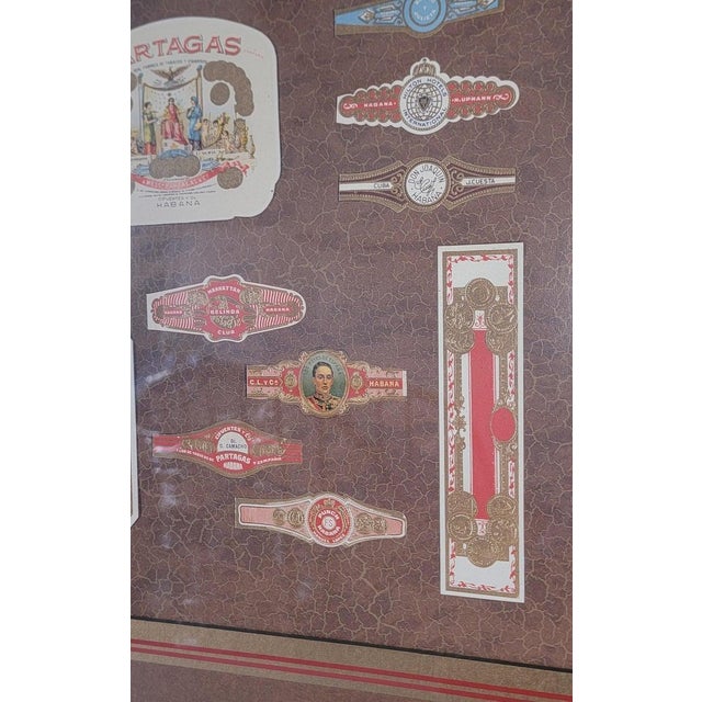 Early 20th Century Early 20thc Cuban Tobacco Cloths/Labels Memorabilia For Sale - Image 5 of 11