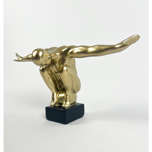 Polycarbonate Fitness Swimmer Sculpture from Kare, 2000s For Sale - Image 3 of 17