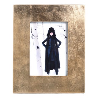 Gold Leaf Photo Frame- 5"x 7" For Sale