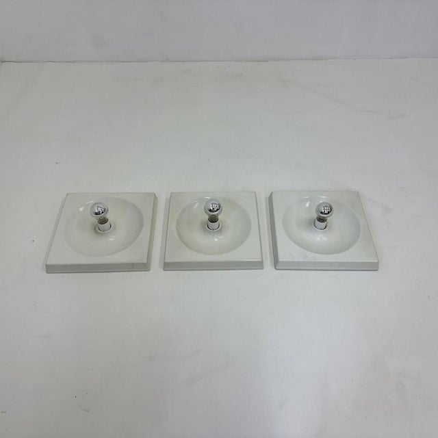 Quadro Wall Lamps from Schönbuch, 1970s, Set of 3 For Sale - Image 10 of 18